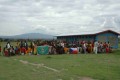 Škola v Asore v Etiopii, kterou bylo možno postavit díky projektu a sbírce, na nichž se podílely Člověk v tísni a Junák