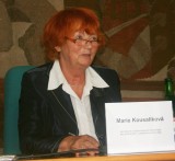 Náměstkyně pražského primátora Marie Kousalíková vysvětluje podstatu projektu 