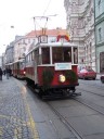 V Praze Betlémské světlo rozvážela historická tramvaj