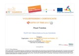 Certifikát o „daru dobrovolnického času“