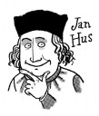 Mistr Jan Hus - ilustrace Lukáše Fibricha