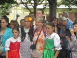 Děti z ukrajinského Čechohradu s kamarády tomíky