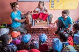 Dobrovolníci pomáhali již devátou sezonu škole v Mulbekhu v Malém Tibetu v Himálajích