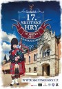 Skotské hry na zámku Sychrov 2017 - plakát