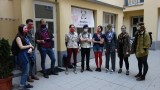 Skauti v Brně pomáhají: šijí roušky nebo roznáší letáky pro radnici (foto Iveta Zieglová)